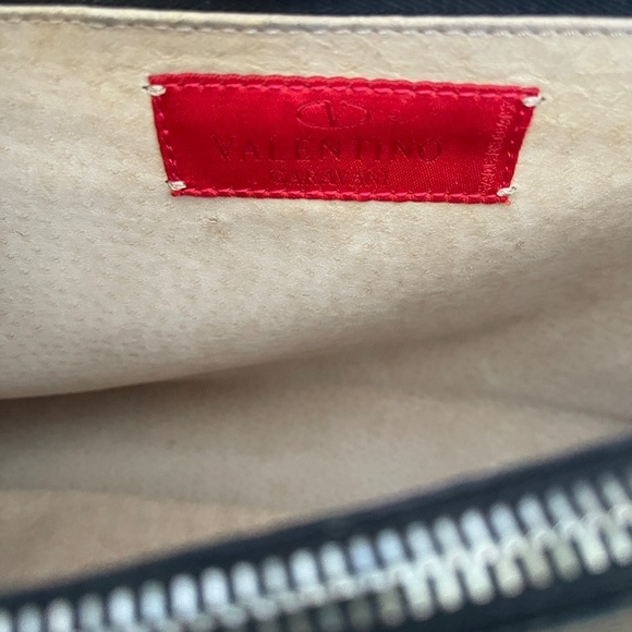 VALENTINO Black & White ZEBRA Print Handbag, - Picture 12 of 13